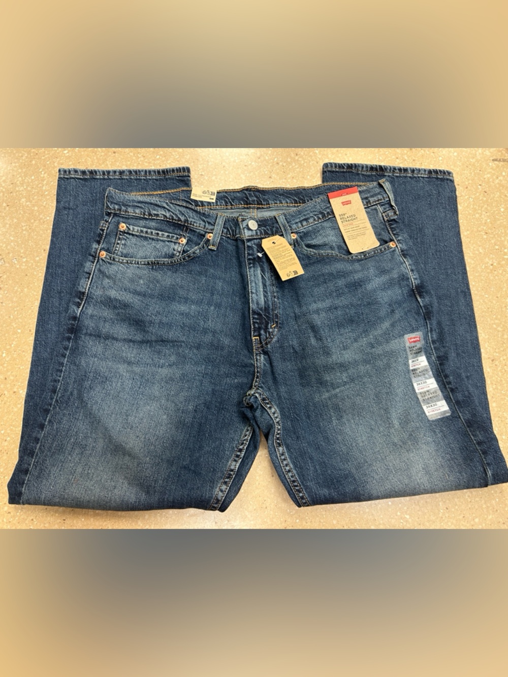 Levi's Mens 559 Relaxed Straight Jeans 36x30
